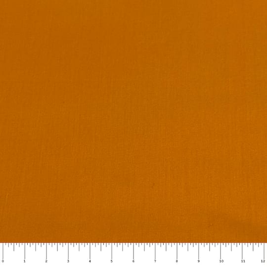 Feldman Solid Light Orange Quilting Broadcloth Fabric